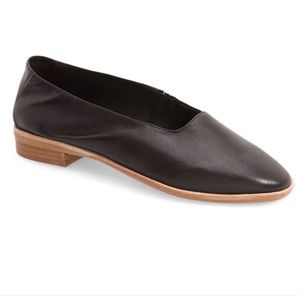 Jeffrey Campbell Jordan Leather Ballet business a professional minimalist flat